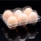 Пластиковый контейнер на 6 куриных яиц